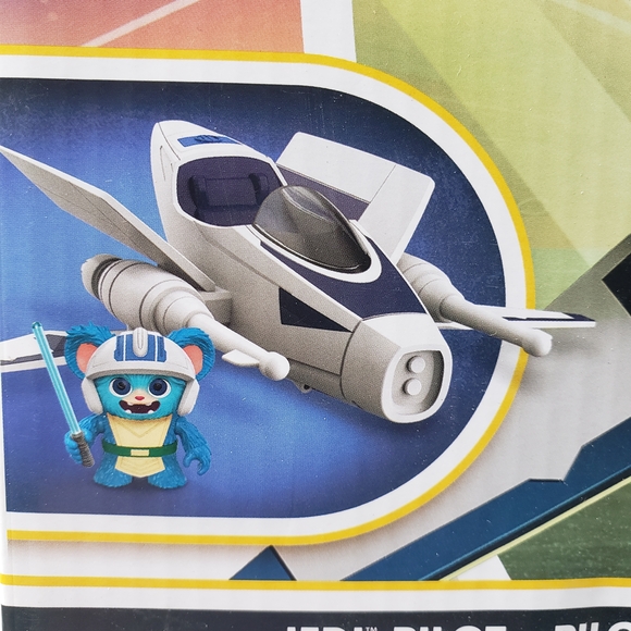 Hasbro Star Wars Young Jedi Adventures Nubs Blue and White Starfighter - Picture 2 of 6